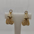 Orecchini oro 18 kt Giallo e Bianco Semicerchio traforato 6,20 gr | Gioiellitosti.it